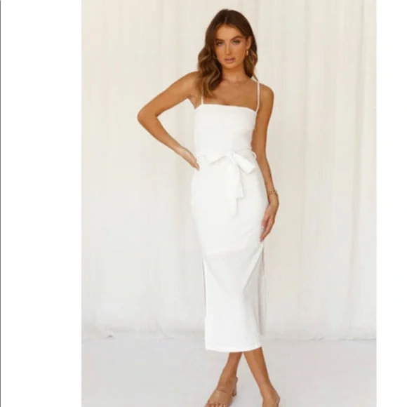 knee length dresses for ladies In Love With You Midi Dress – Dash Forward